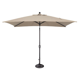 Catalina 6.6' x 10' Rectangular Push Button Tilt Umbrella