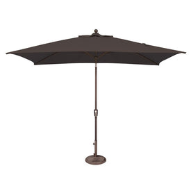Catalina 6.6' x 10' Rectangular Push Button Tilt Umbrella