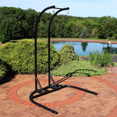 76" Deluxe Steel U-Shape Hanging Chair Stand