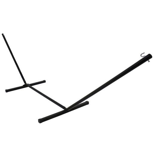 12' Heavy-Duty Steel Hammock Stand - Black