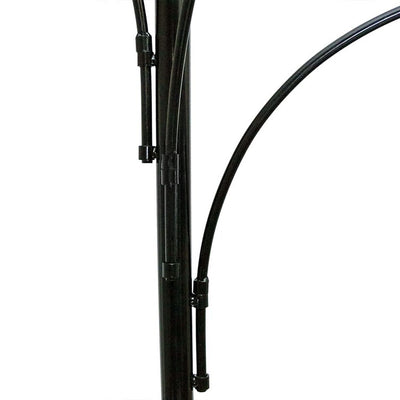 Hanging Basket Stand with Four Adjustable Arms