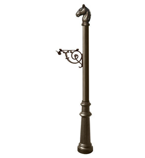 Product Image: LPST-801-BZ Outdoor/Mailboxes & Address Signs/Mailbox Posts