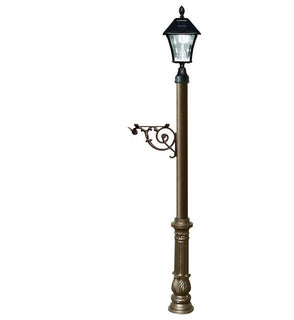 Product Image: LPST-700-SL-BZ Outdoor/Mailboxes & Address Signs/Mailbox Posts