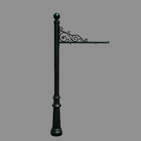 Prestige Real Estate Sign System with Ball Finial and Fluted Base