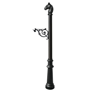 Product Image: LPST-801-BL Outdoor/Mailboxes & Address Signs/Mailbox Posts