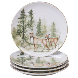 Mountain Retreat 11" Dinner Plates Set of 4