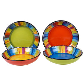 Sierra Soup/Pasta Bowls Set of 4 Assorted
