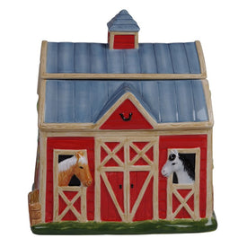 Clover Farm 3-D Barn Cookie Jar