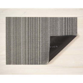 Skinny Stripe Shag Utility Mat 24" x 36" - Birch