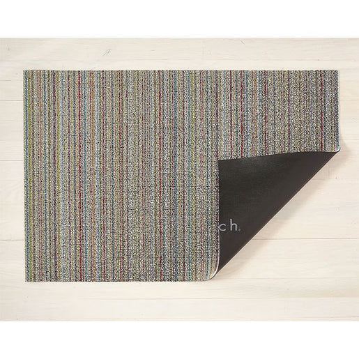 Skinny Stripe Shag Big Mat 36" x 60" - Soft Multi