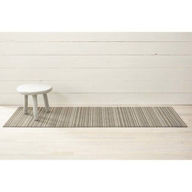 Skinny Stripe Shag Runner 24" x 72" - Birch