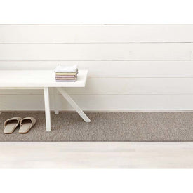 Heathered Shag Runner 24" x 72" - Pebble