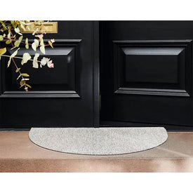 Heathered Shag Welcome Mat 21" x 36" - Fog