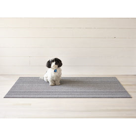 Skinny Stripe Shag Big Mat 36" x 60" - Shadow