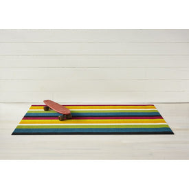 Bold Stripe Shag Big Mat 36" x 60" - Multi