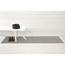Breton Stripe Shag Mat 24" x 72" - Gravel