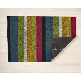 Bold Stripe Shag Utility Mat 24" x 36" - Multi