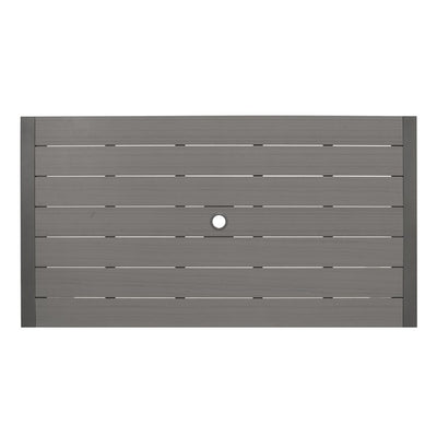 Solana Outdoor Rectangular Aluminum Dining Table