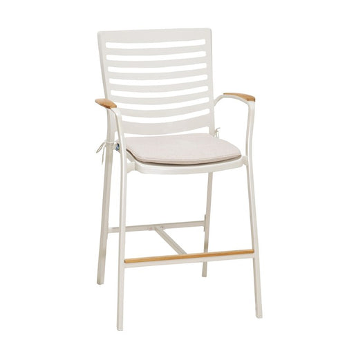 Portals Outdoor Patio Aluminum Bar Stool