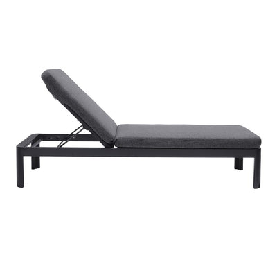 Portals Outdoor Chaise Lounge Chair with Cushions