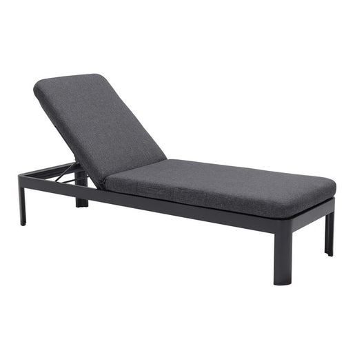 Portals Outdoor Chaise Lounge Chair with Cushions