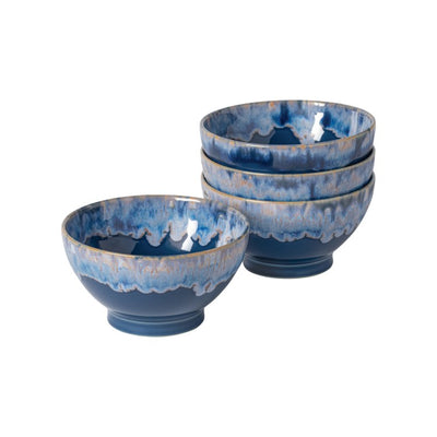 Latte Bowls 6" Latte Bowls Set of 4 - Denim