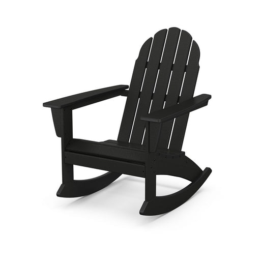 Vineyard Adirondack Rocking Chair - Black