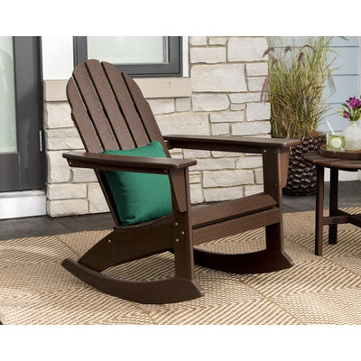 Vineyard Adirondack Rocking Chair - Mahogany