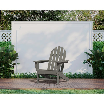 Classic Adirondack Chair - Slate Gray