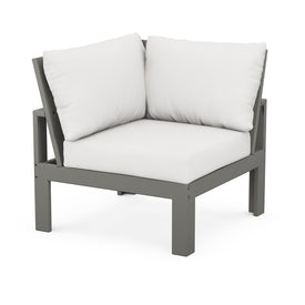 Modular Corner Chair - Slate Gray/Textured Linen