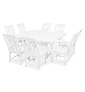 Product Image: PWS342-1-WH Outdoor/Patio Furniture/Patio Dining Sets