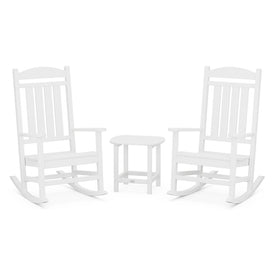 Presidential Rocker Three-Piece Set - White