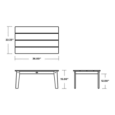 Lakeside Coffee Table - Sand