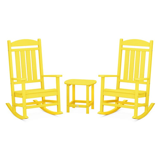 Presidential Rocker Three-Piece Set - Lemon