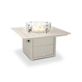 Square 42" Fire Pit Table - Sand