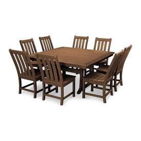 Vineyard Nine-Piece Dining Set - Teak