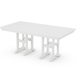 Product Image: FDT3772WH Outdoor/Patio Furniture/Outdoor Tables