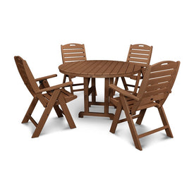 Nautical Five-Piece Dining Set - Teak
