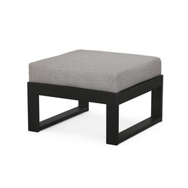 Modular Ottoman - Black/Gray Mist