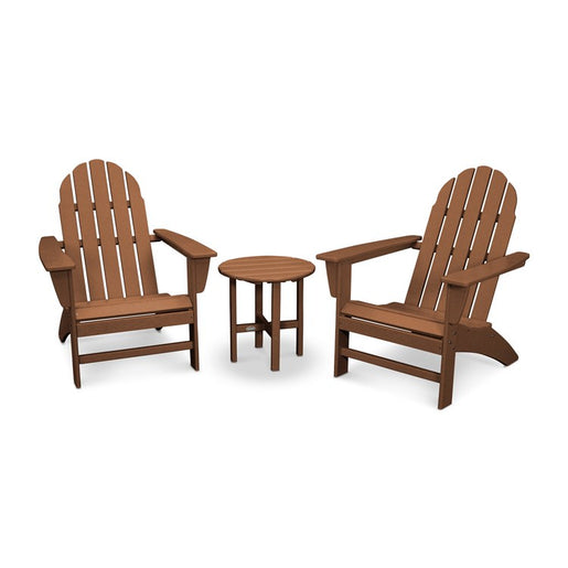 Vineyard Three-Piece Adirondack Set - Teak