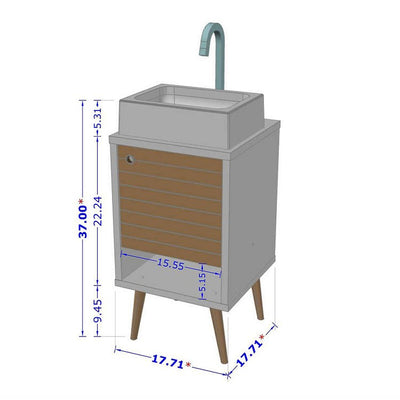 Liberty 17.71" Bathroom Vanity Sink