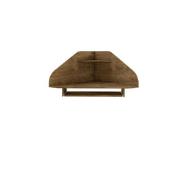 Bradley Floating Corner Desk with Keyboard Shelf