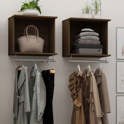 Rockefeller Two-Piece Open Hanging Closet System