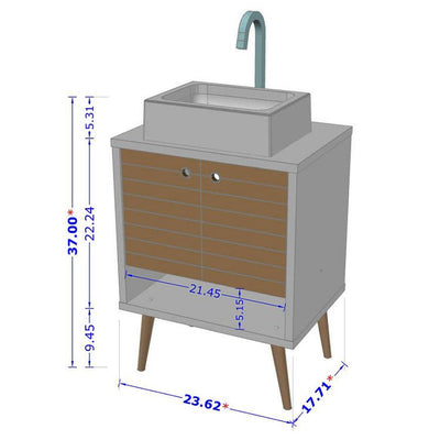 Liberty 23.62" Bathroom Vanity Sink