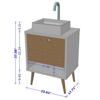 Liberty 23.62" Bathroom Vanity Sink