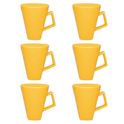 Oxford Quartier 11.84 Oz Square Beveled Mugs Set of 12