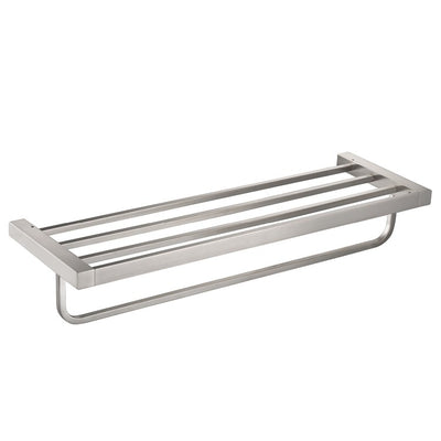 Stelios Bathroom Shelf with Towel Bar