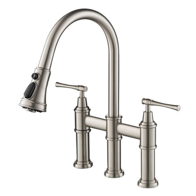 Allyn Bridge Kitchen Faucet with Pull Down Sprayer