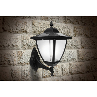 Elegante Aluminum Solar Lamp - Black 2-Pack