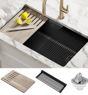 Product Image: KGUW2-33MBL Kitchen/Kitchen Sinks/Undermount Kitchen Sinks